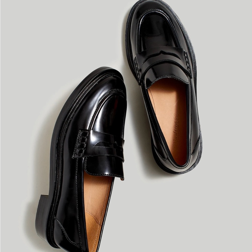 The Vernon Loafer in Lather True Black